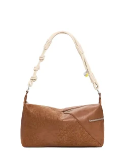 BORSA A SPALLA DONNA - DESIGUAL MARRONE - 26SAXPB6