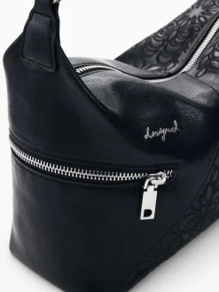 BORSA A SPALLA DONNA - DESIGUAL NERO - 26SAXPAW