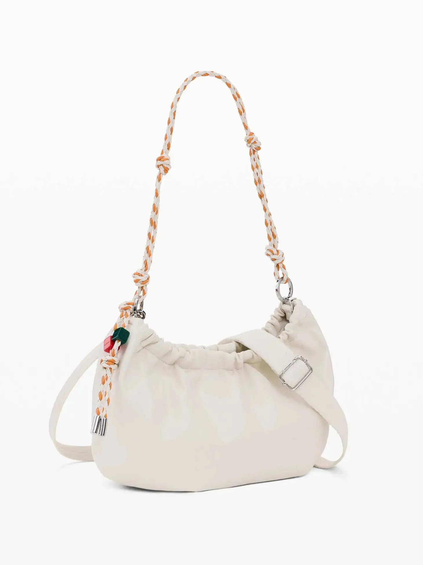 BORSA A SPALLA DONNA - DESIGUAL BIANCO - 26SAXP73