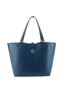 BORSA A SPALLA DONNA - GATTINONI ROMA BLU - BINTD8156WZT