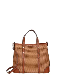 BORSA A SPALLA DONNA - GATTINONI ROMA TAN - BEN268761WVP