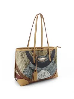 BORSA A SPALLA DONNA - GATTINONI CUOIO - BEG268317WWH
