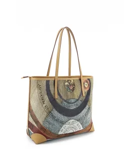 BORSA A SPALLA DONNA - GATTINONI CUOIO - BEG268318WWH