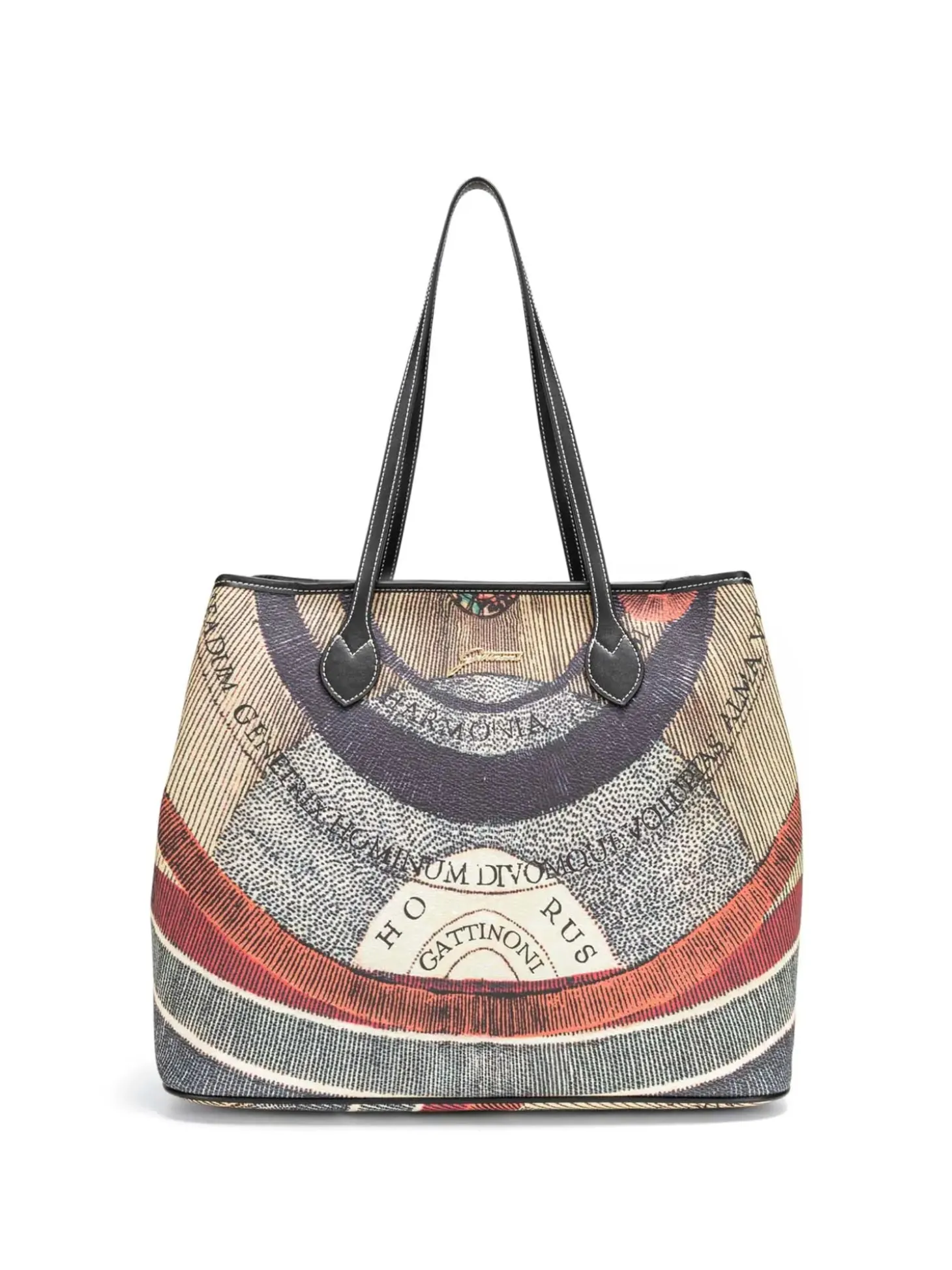 BORSA A SPALLA DONNA - GATTINONI CLASSICO-NERO - BIGPL6427WPQ