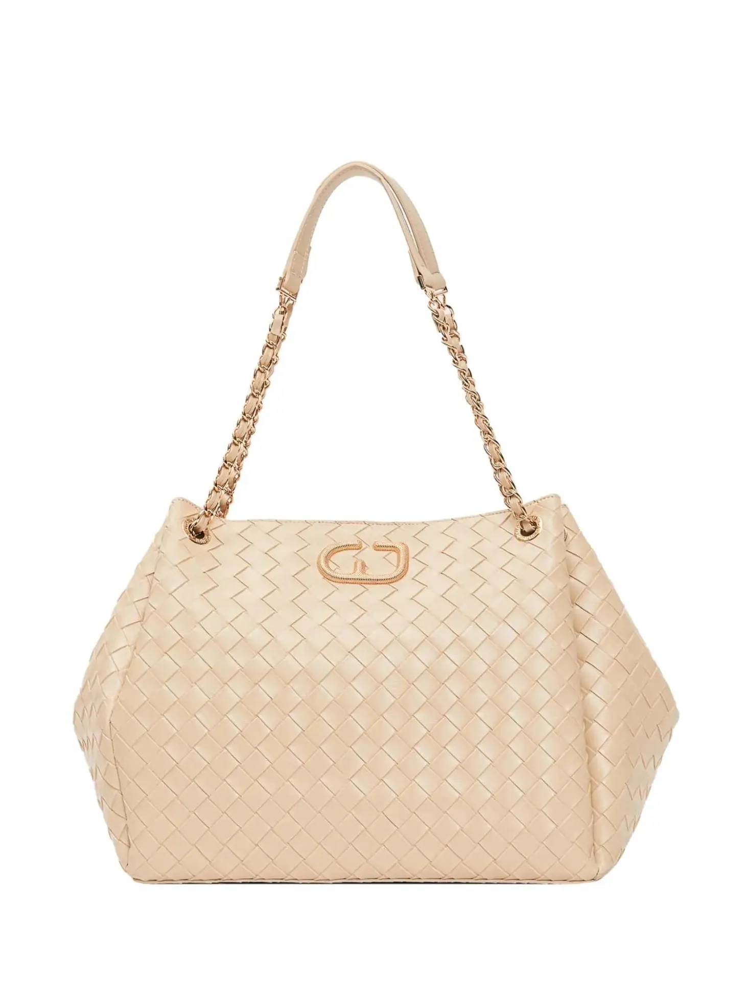 BORSA A SPALLA DONNA - GAUDI CREMA - V6AE-12850
