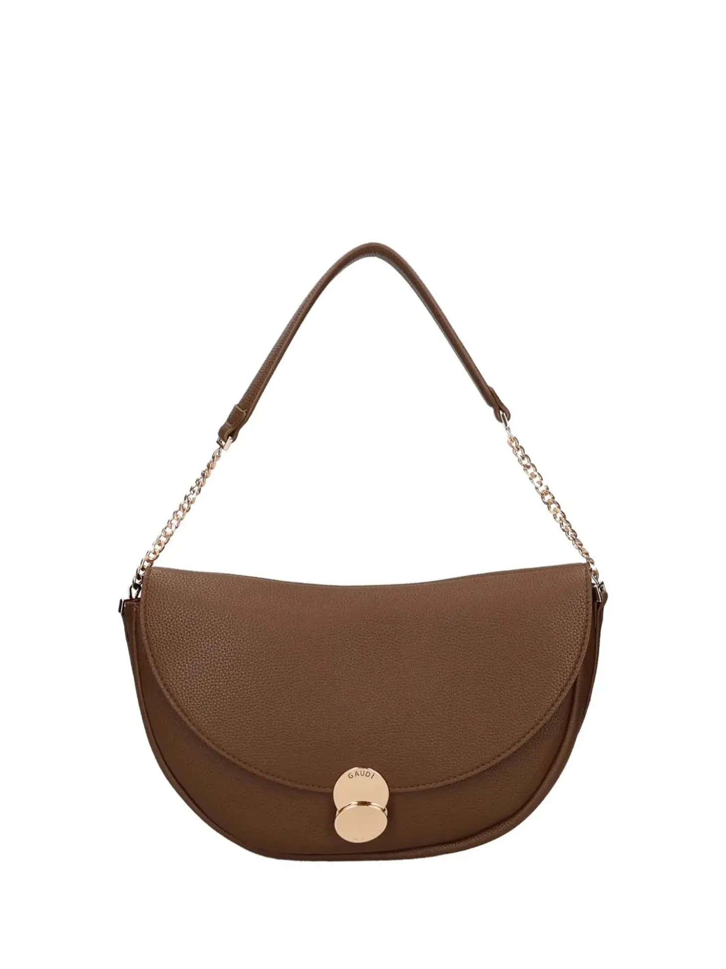 BORSA A SPALLA DONNA - GAUDI FANGO - V6AI-13080