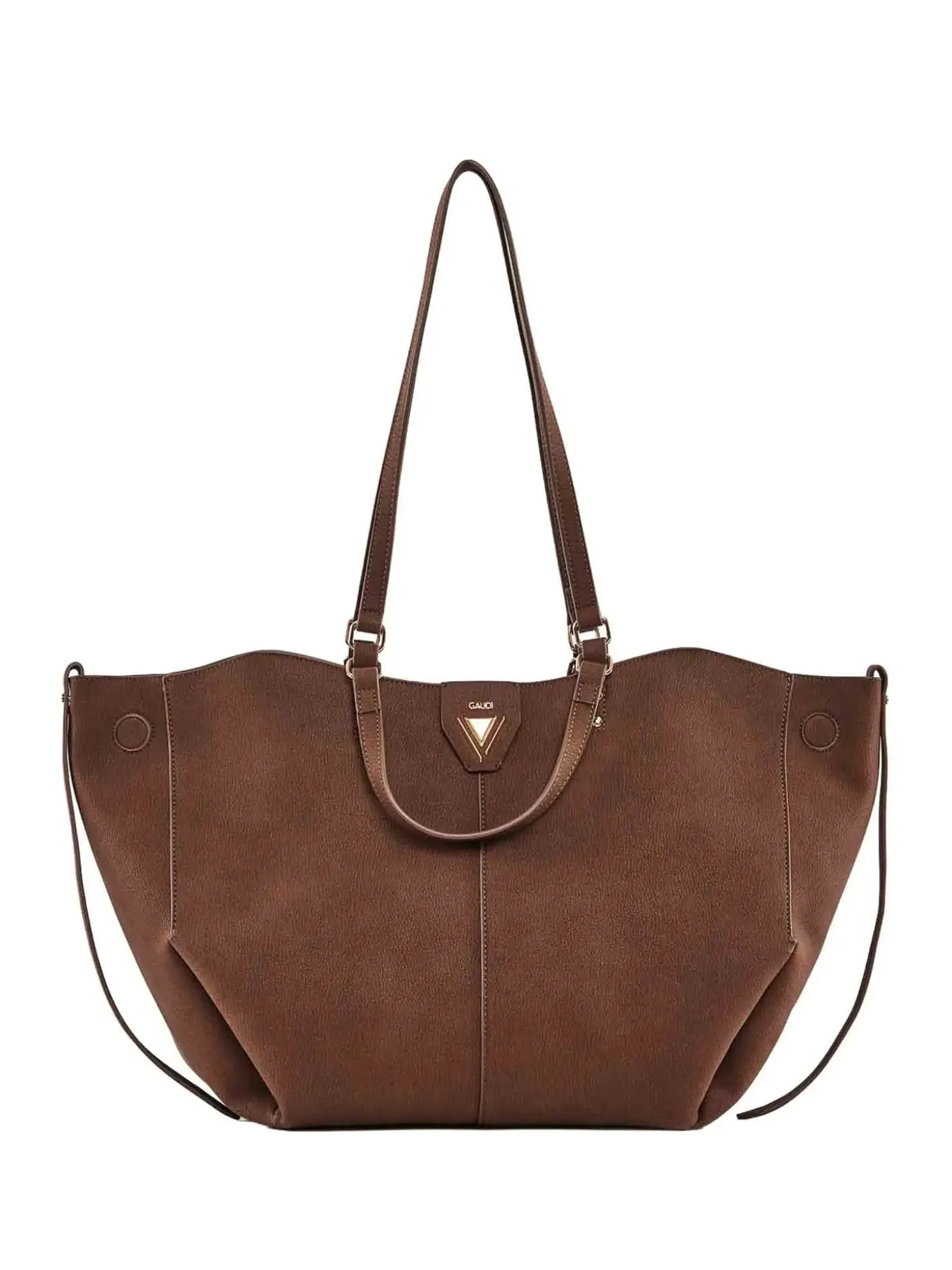 BORSA A SPALLA DONNA - GAUDI MARRONE - V6AI-13000