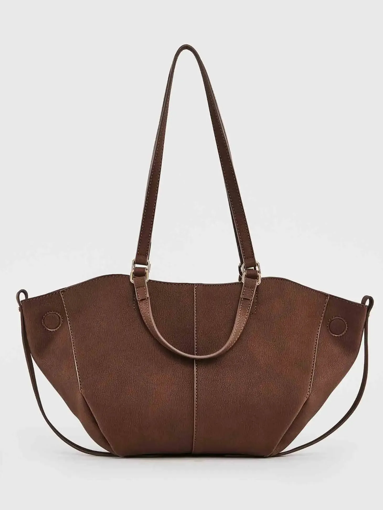 BORSA A SPALLA DONNA - GAUDI MARRONE - V6AI-13001