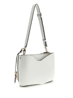 BORSA A SPALLA DONNA - GUESS BIANCO - HWBG99 07170