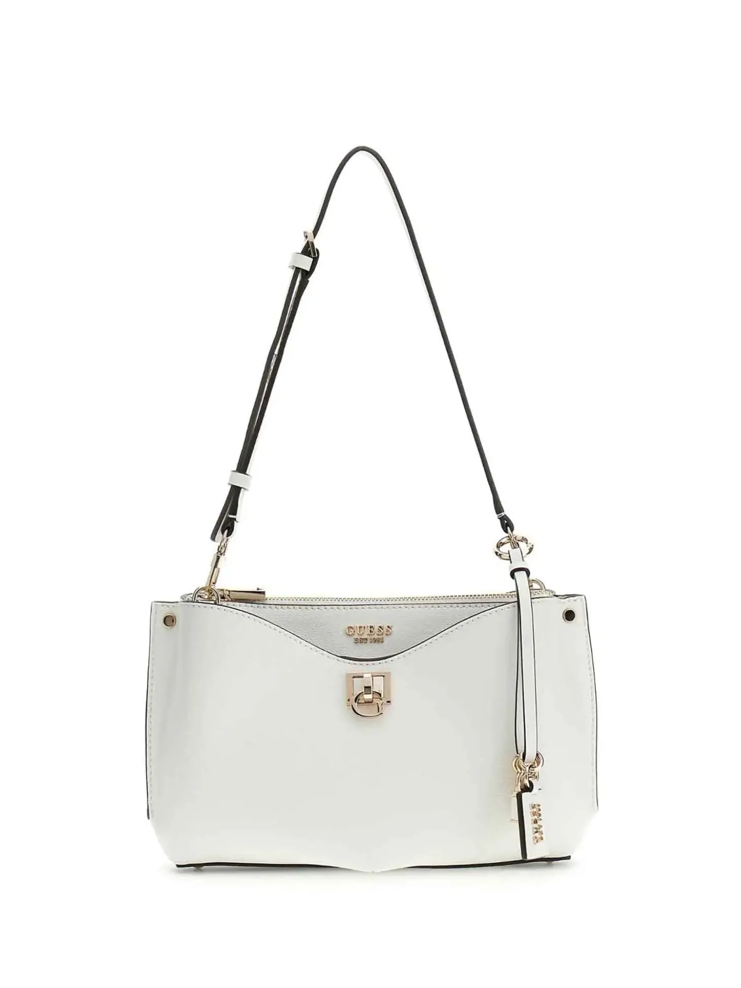 BORSA A SPALLA DONNA - GUESS BIANCO - HWBG99 07170