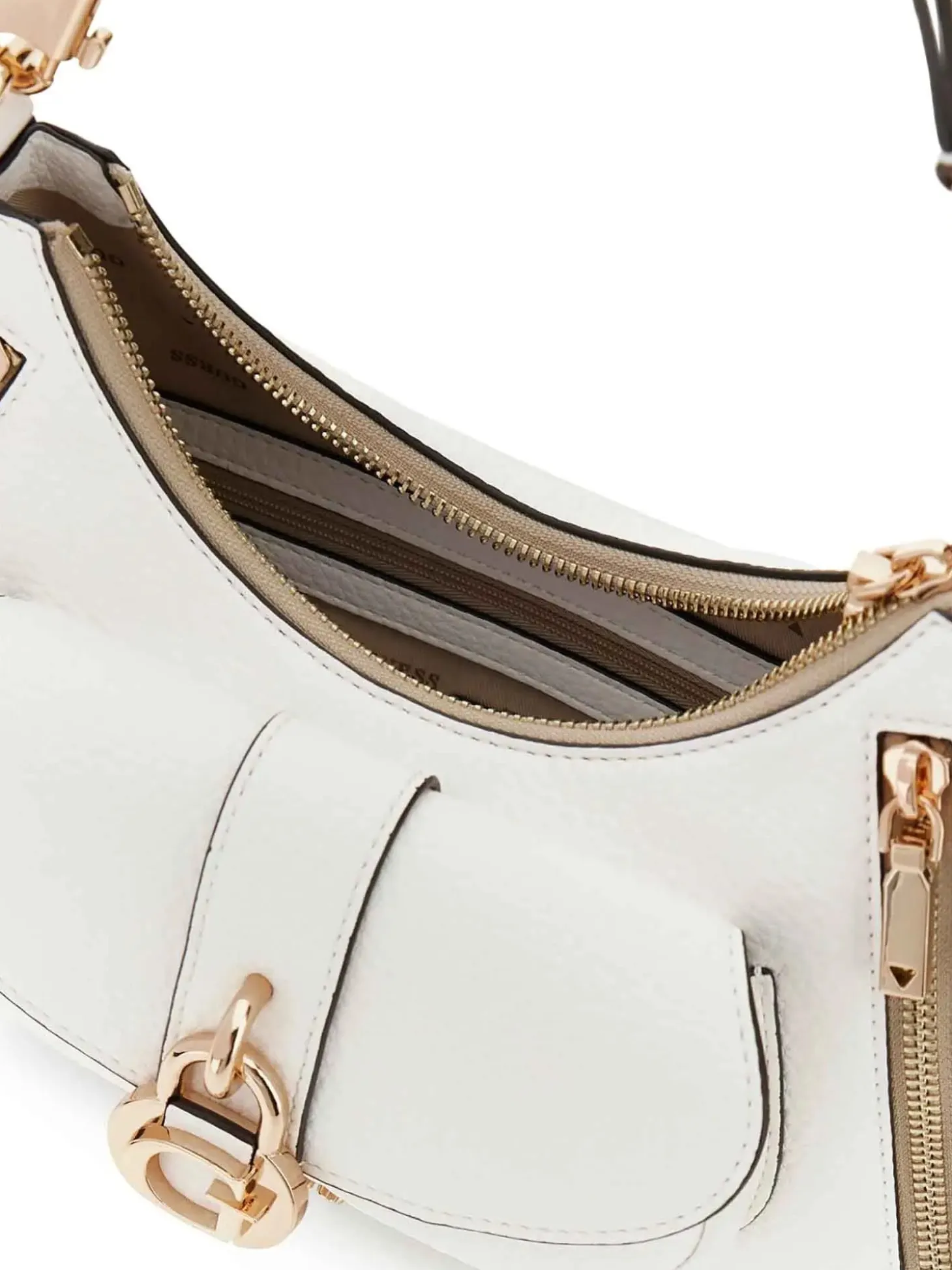 BORSA A SPALLA DONNA - GUESS BIANCO - HWBG83 62180