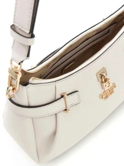 BORSA A SPALLA DONNA - GUESS BIANCO - HWBG78 33180