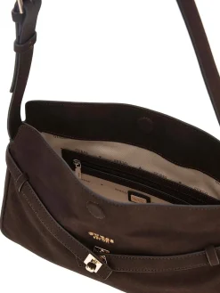 BORSA A SPALLA DONNA - GUESS CAFFE - HWSG97 54180