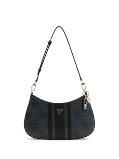 BORSA A SPALLA DONNA - GUESS CARBONE - HWSS96 72180