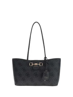 BORSA A SPALLA DONNA - GUESS CARBONE - HWOS99 24230