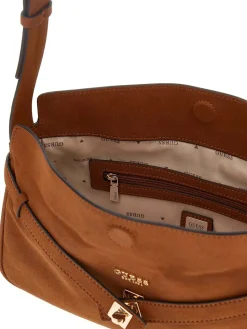 BORSA A SPALLA DONNA - GUESS COGNAC - HWSG97 54180