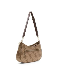 BORSA A SPALLA DONNA - GUESS MARRONE - HWSS96 72180