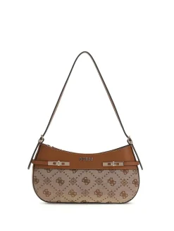 BORSA A SPALLA DONNA - GUESS MARRONE - HWJP99 02170