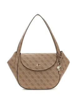 BORSA A SPALLA DONNA - GUESS MARRONE - HWSG97 56190