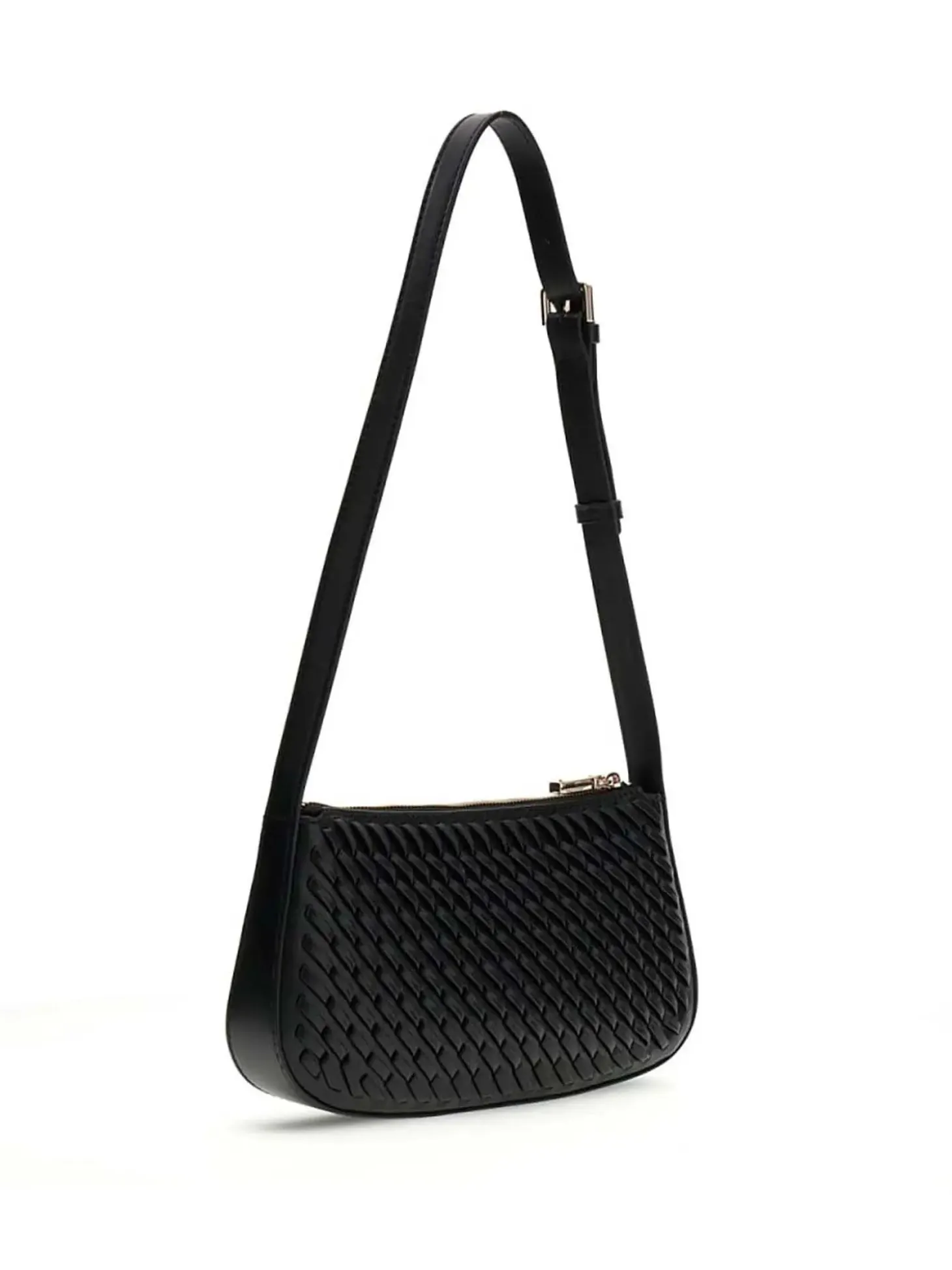 BORSA A SPALLA DONNA - GUESS NERO - HWWG97 48170