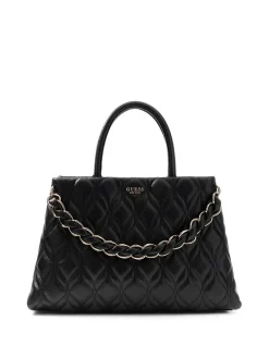 BORSA A SPALLA DONNA - GUESS NERO - HWQG97 33060