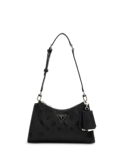 BORSA A SPALLA DONNA - GUESS NERO - HWPD98 88180