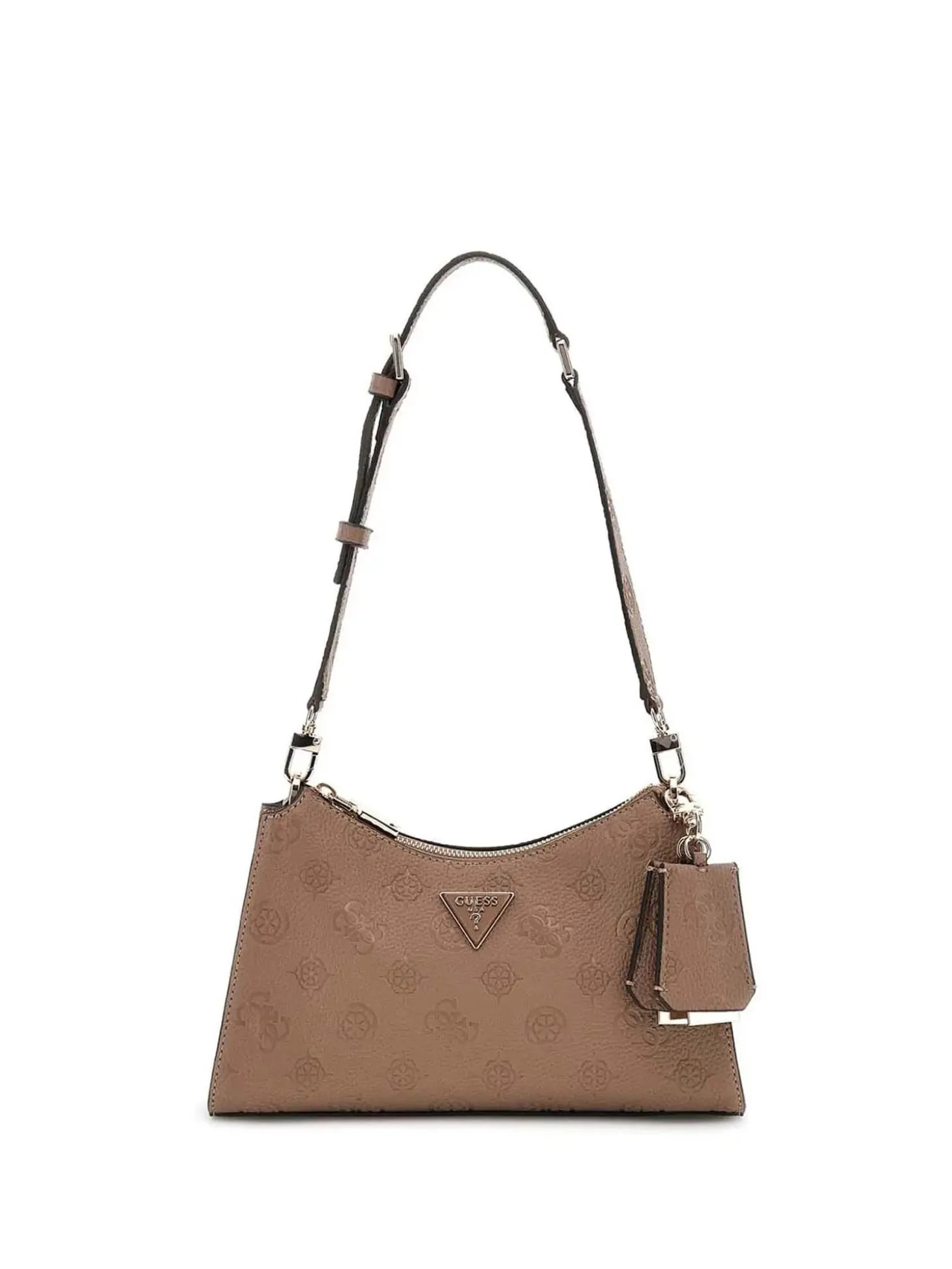 BORSA A SPALLA DONNA - GUESS TAUPE - HWPD98 88180