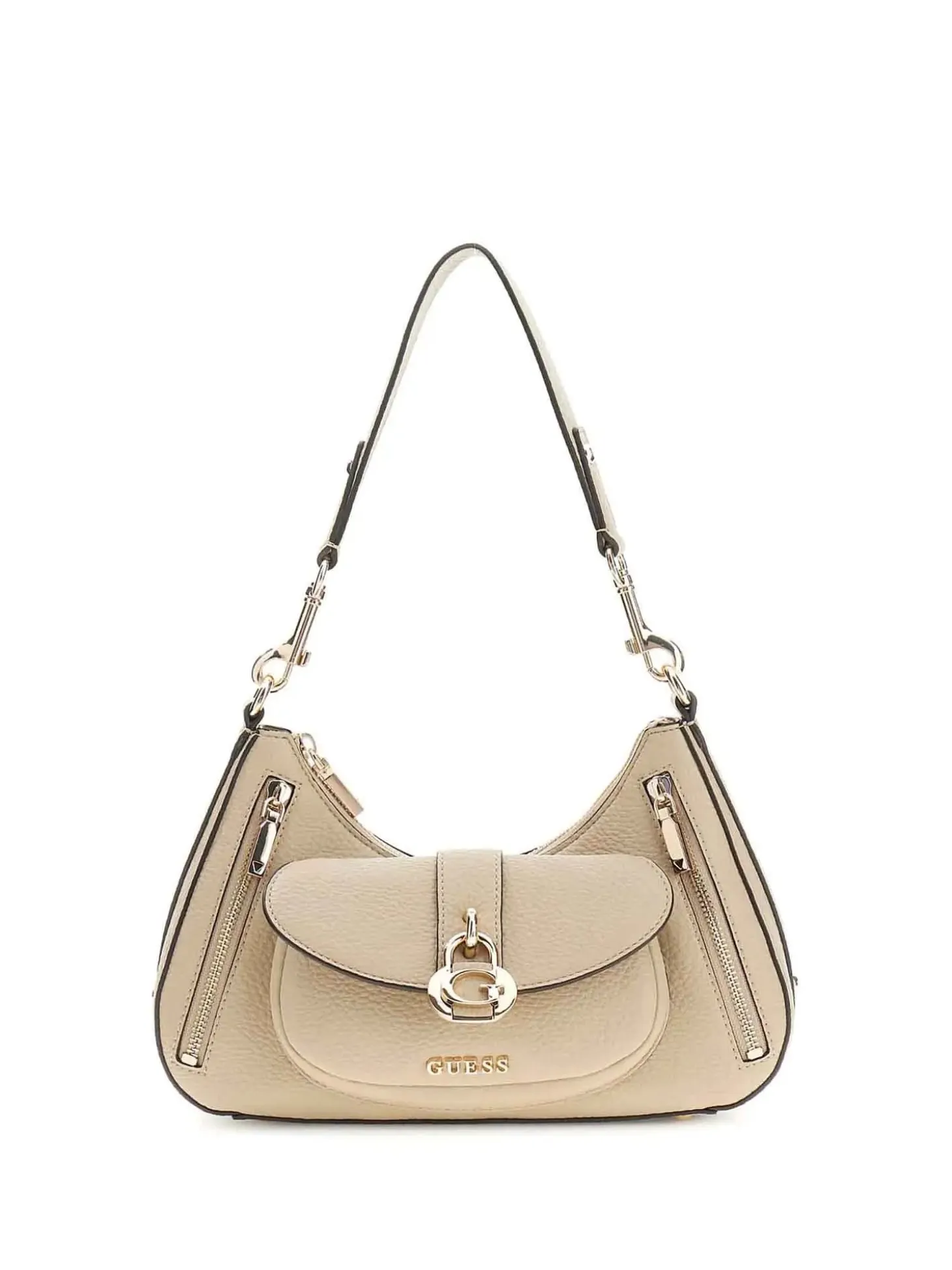 BORSA A SPALLA DONNA - GUESS TAUPE - HWBG83 62180