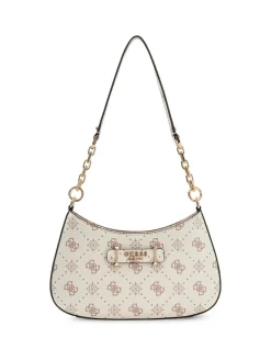 BORSA A SPALLA DONNA - GUESS VANIGLIA - HWGP98 98180