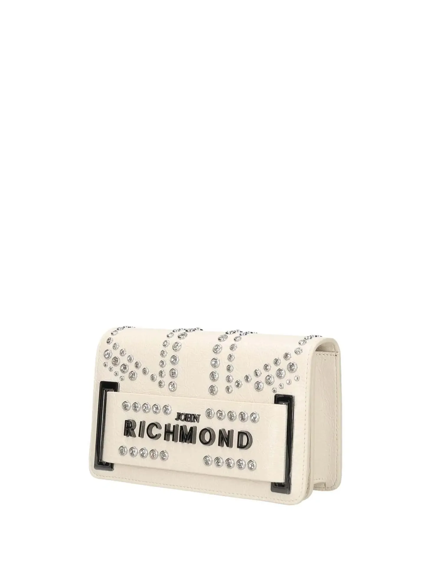 BORSA A SPALLA DONNA - JOHN RICHMOND BIANCO - RWP26148BO