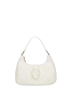 BORSA A SPALLA DONNA - JUST CAVALLI BIANCO - 80RA4BM5 ZSD88
