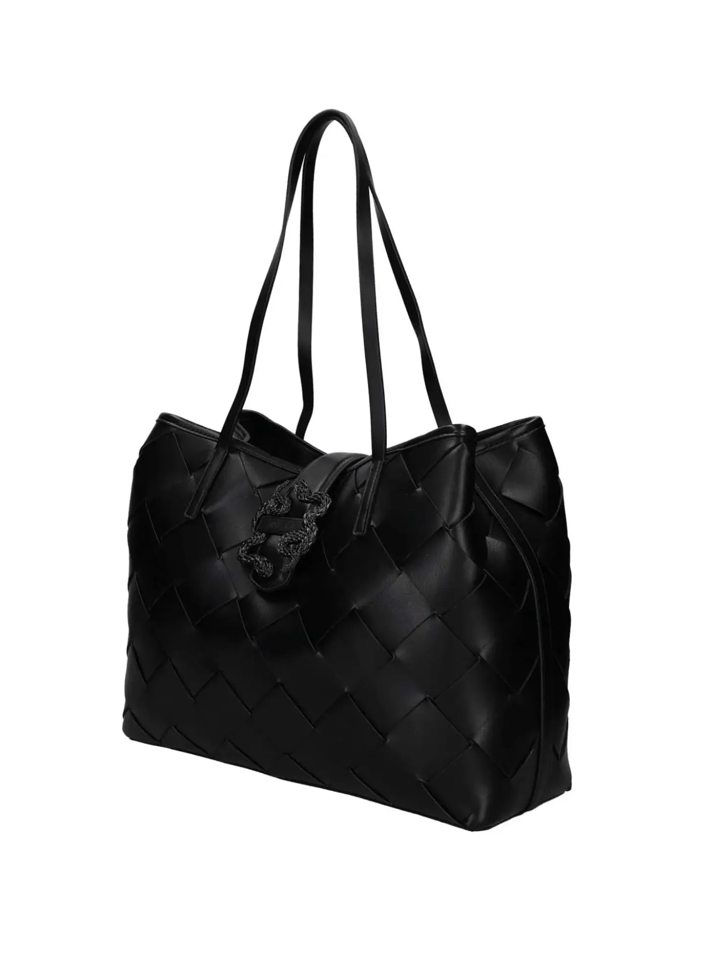 BORSA A SPALLA DONNA - JUST CAVALLI NERO - 80RA4BM2 ZSD88