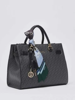 BORSA A SPALLA DONNA - LIU-JO NERO - AF6086E1137
