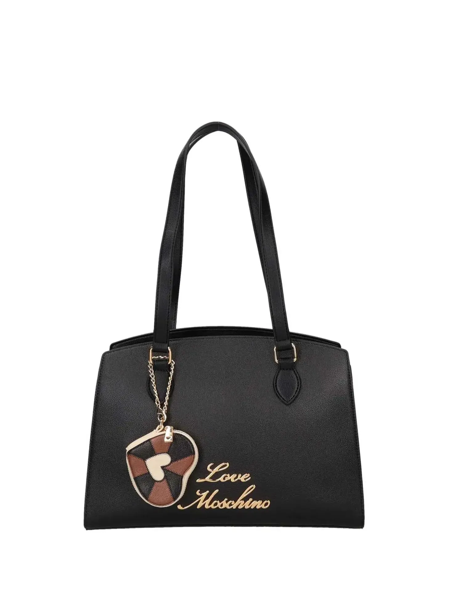 BORSA A SPALLA DONNA - LOVE MOSCHINO NERO - JC4276PP0OK10