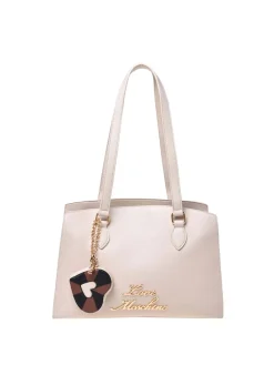 BORSA A SPALLA DONNA - LOVE MOSCHINO AVORIO - JC4276PP0OK10