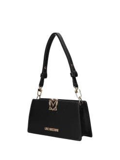 BORSA A SPALLA DONNA - LOVE MOSCHINO NERO - JC4128PP1OLM0