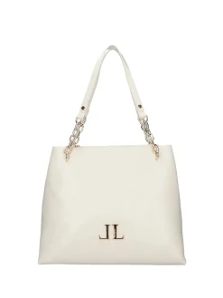 BORSA A SPALLA DONNA - LUMBERJACK BIANCO - LKP05WBA0101
