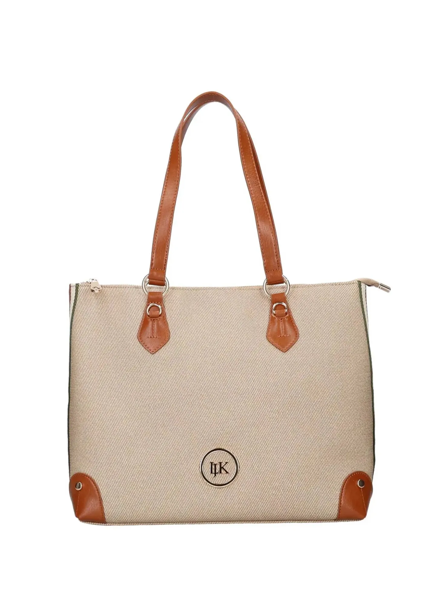 BORSA A SPALLA DONNA - LUMBERJACK NATURALE - LKP05WBA0701