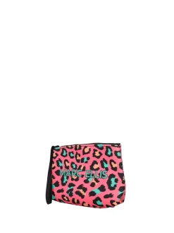 BORSA A SPALLA DONNA - MARC ELLIS ROSA - BUBY P. LEOPARD