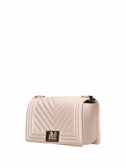 BORSA A SPALLA DONNA - MARC ELLIS TAN-ORO - FLAT S 26