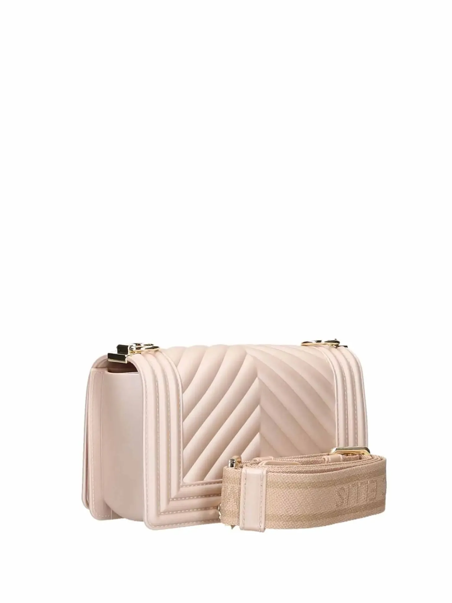 BORSA A SPALLA DONNA - MARC ELLIS TAN-ORO - FLAT S 26