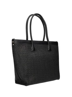 BORSA A SPALLA DONNA - NINI NERO - 26305