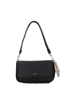 BORSA A SPALLA DONNA - PASH BAG NERO - 19694-LIK-S6B-P