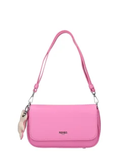 BORSA A SPALLA DONNA - PASH BAG ROSA - 19698-LIK-S6B-P