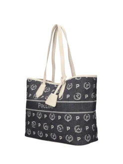 BORSA A SPALLA DONNA - POLLINI BLU - TE8427PP06Q6G