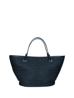 BORSA A SPALLA DONNA - REBELLE NERO - REB0212 T0022