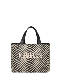 BORSA A SPALLA DONNA - REBELLE NERO - REB0211 T0021