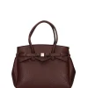 BORSA A SPALLA DONNA - SAVE MY BAG MARRONE - S62-MISS-L-PUB