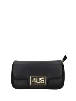 BORSA A SPALLA DONNA - 4US PACIOTTI NERO - 10922