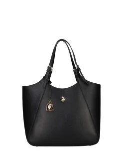 BORSA A SPALLA DONNA - US POLO ASSN. NERO - BEUJE9094WVP